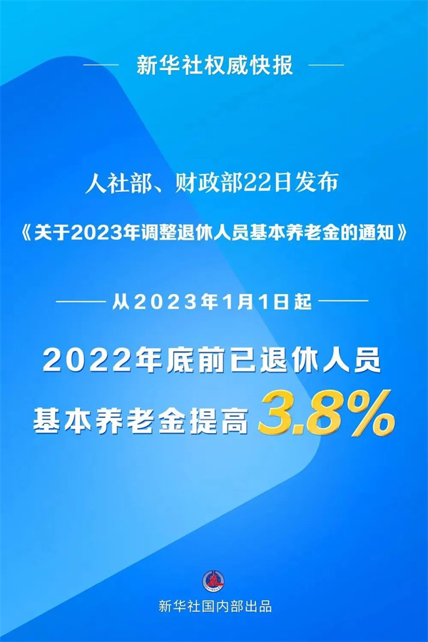 快訊！淮南市退休人員養(yǎng)老金漲了！ 